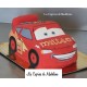 le gâteau Cars Flash Mc Queen en 3D