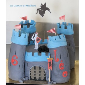 gâteau château fort