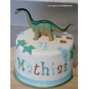 le gâteau dinosaure