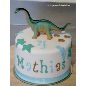 le gâteau dinosaure