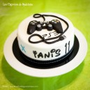 gâteau manette jeux vidéo PS3