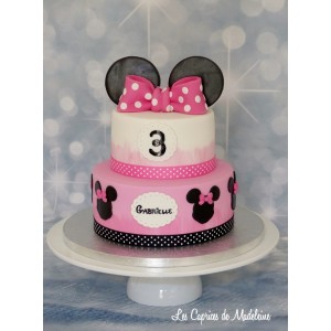 gâteau Minnie à étages 2